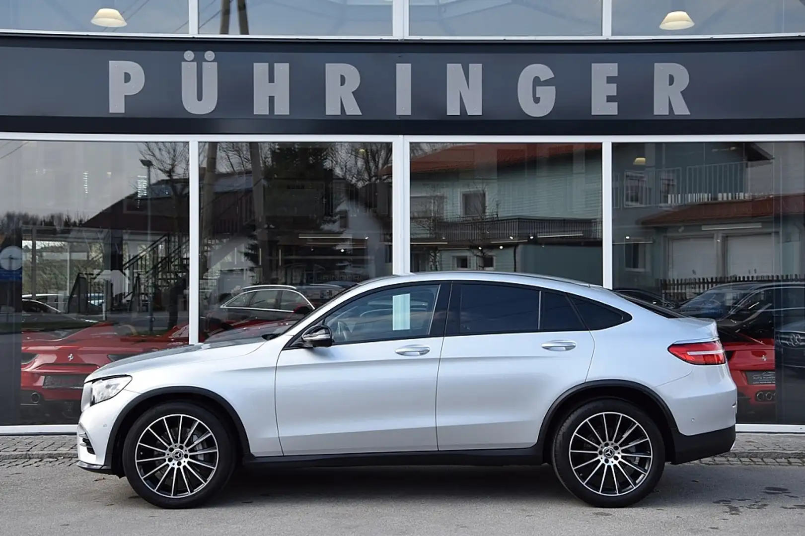 Mercedes-Benz GLC 350 d Coupé 4MATIC Aut. *AMG-Line* Ezüst - 1