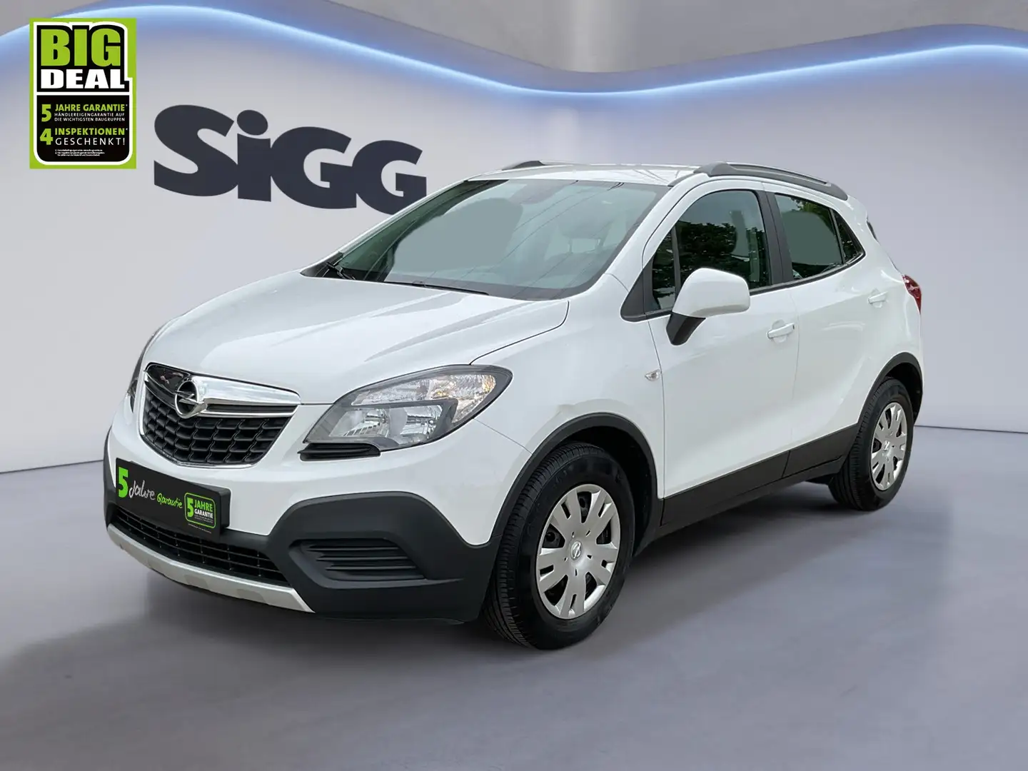 Opel Mokka 1.6 Selection AHK Tempomat Winterräder CD Weiß - 2