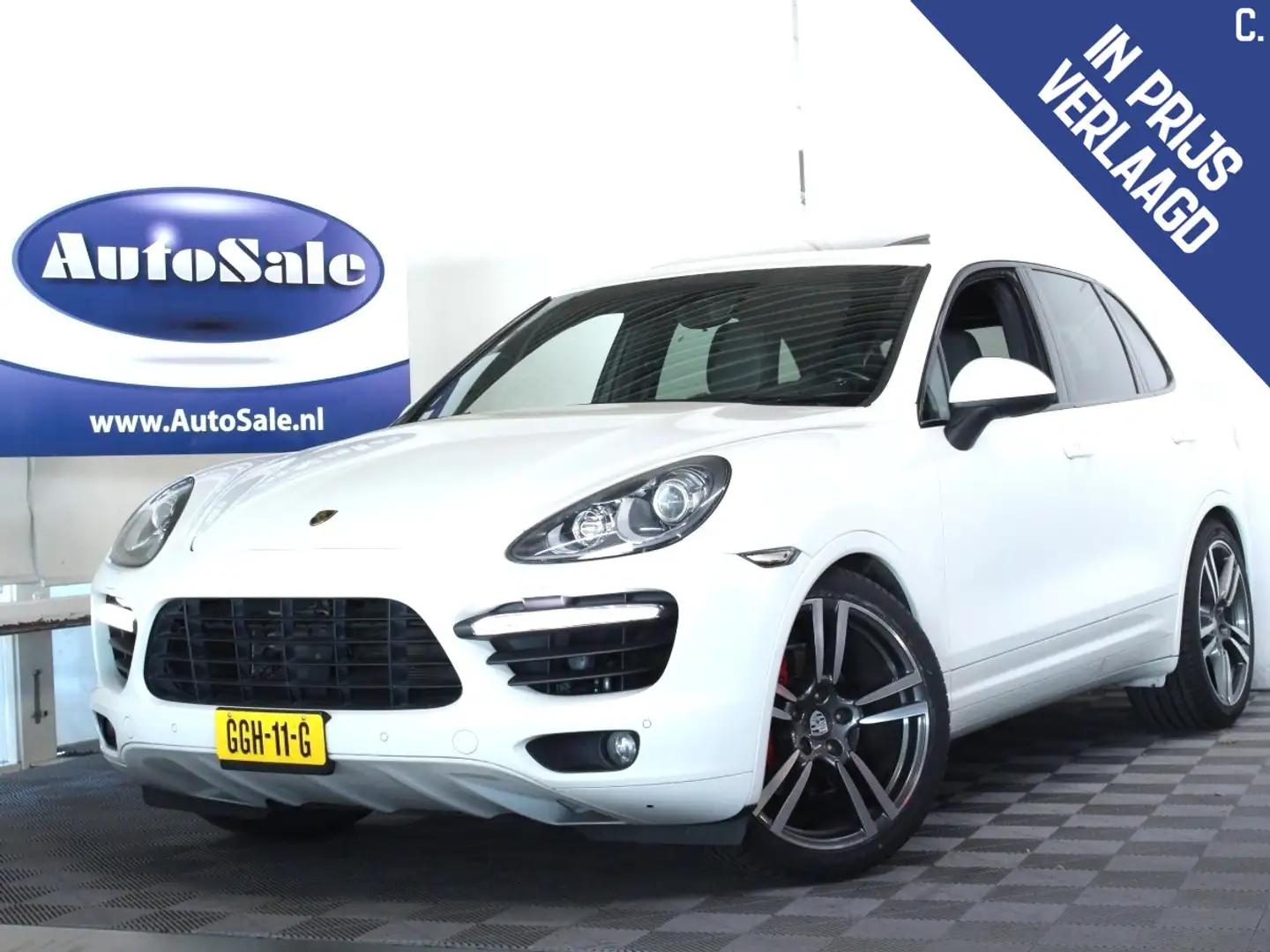 Porsche Cayenne 3.6 300pk CARPLAY LEDER DAKJE MEMORY STOELVW '13 Blanc - 1
