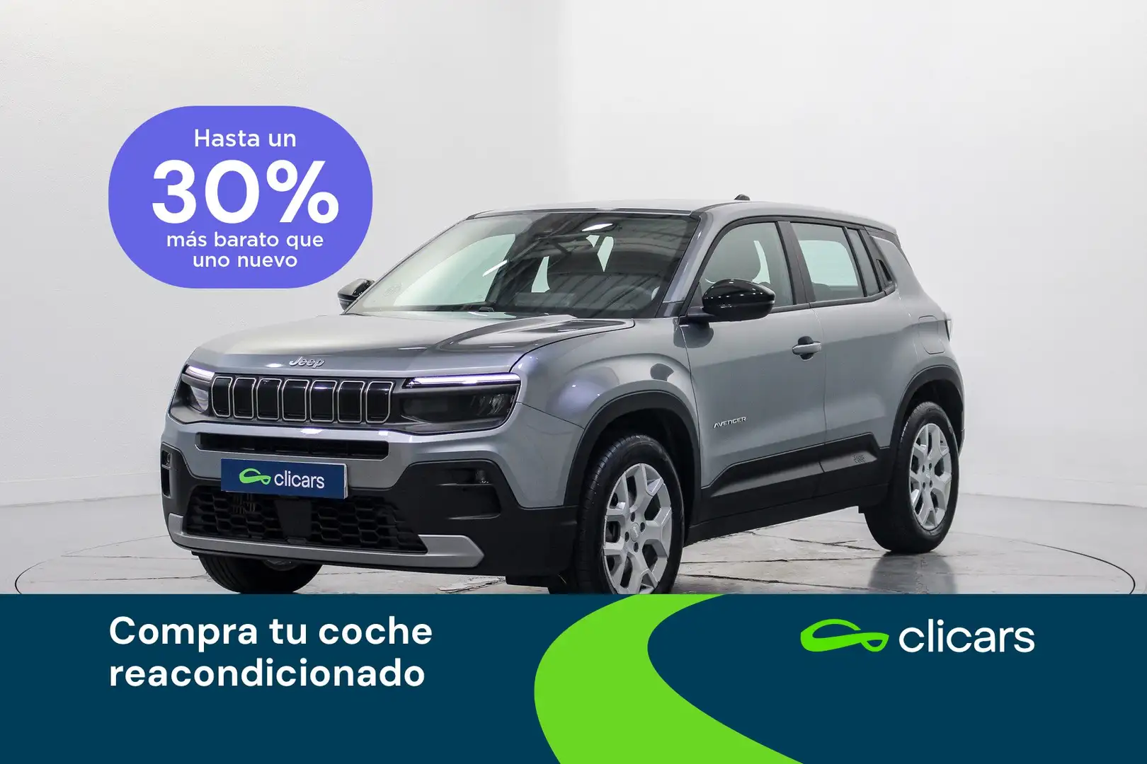 Jeep Avenger 1.2 Ehybrid Altitude 74KW Blanc - 1