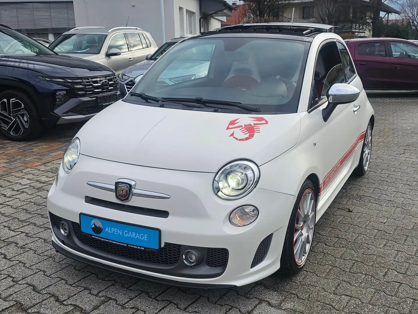 Abarth 500 Competizione*MTA*50th*Anniversary*261von299*Mega* Blanco - 1