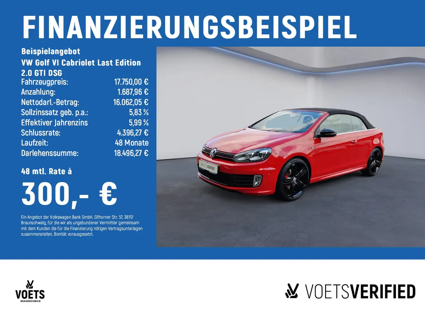 Volkswagen Golf VI Cabriolet Last Edition 2.0 GTI DSG NAVI+KLIM... Rojo - 2