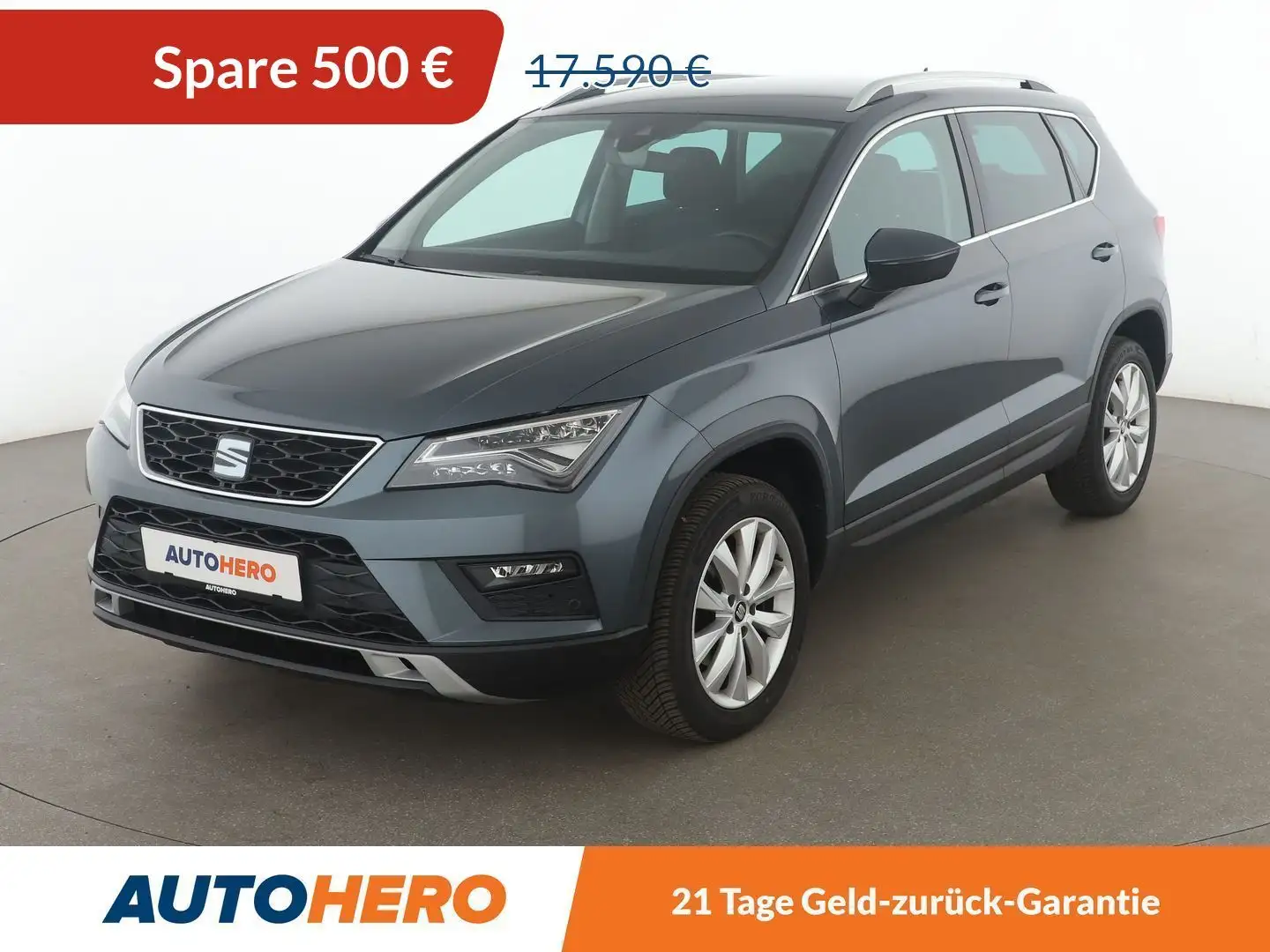 SEAT Ateca 1.0 TSI Style Business*NAVI*CAM*LED*PDC*SHZ*TEMPO* Gris - 1