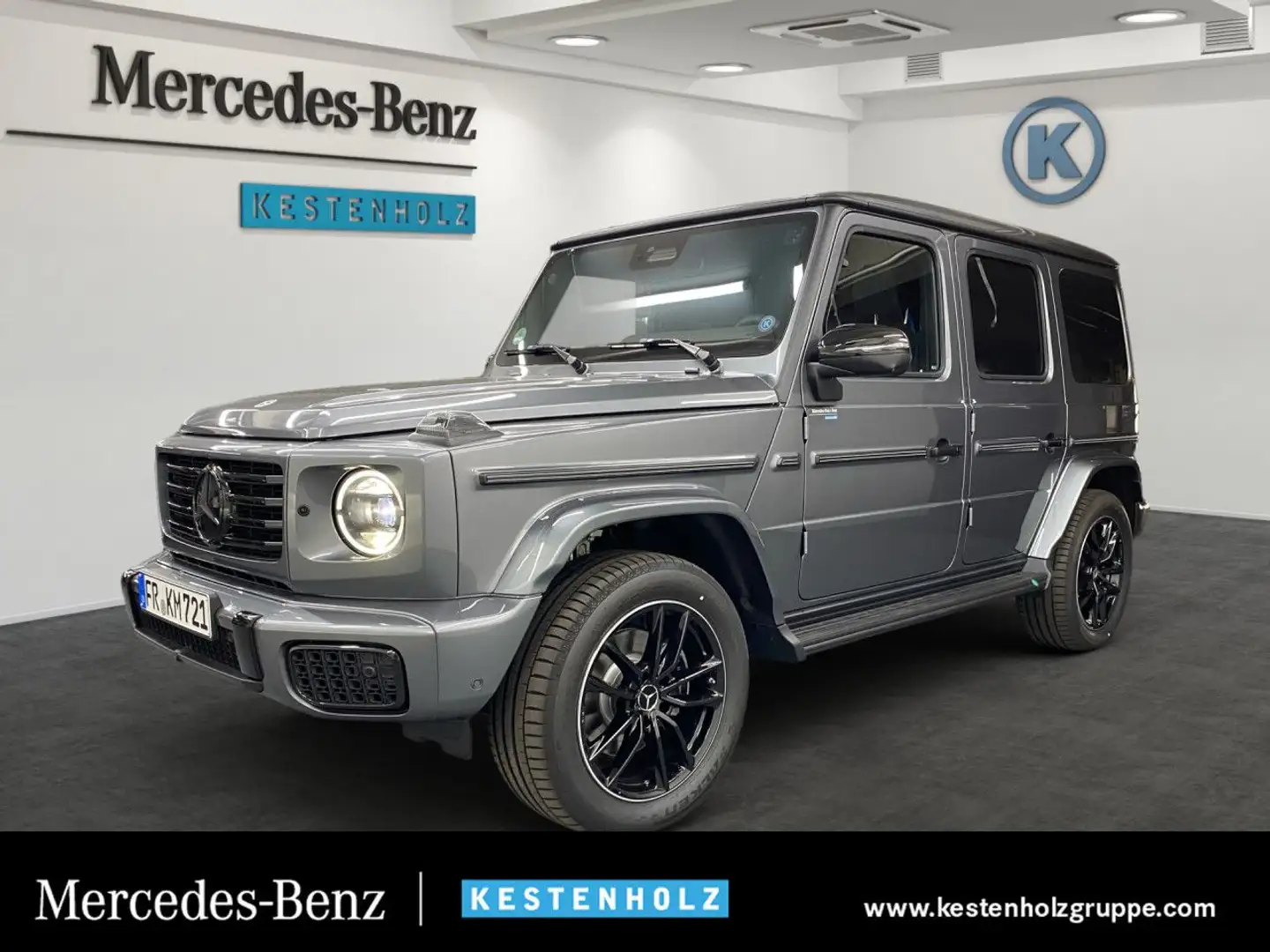 Mercedes-Benz G 450 d AMG+NIGHT+360°+AHK+KEYLESS+MULTIBEAM Сірий - 1