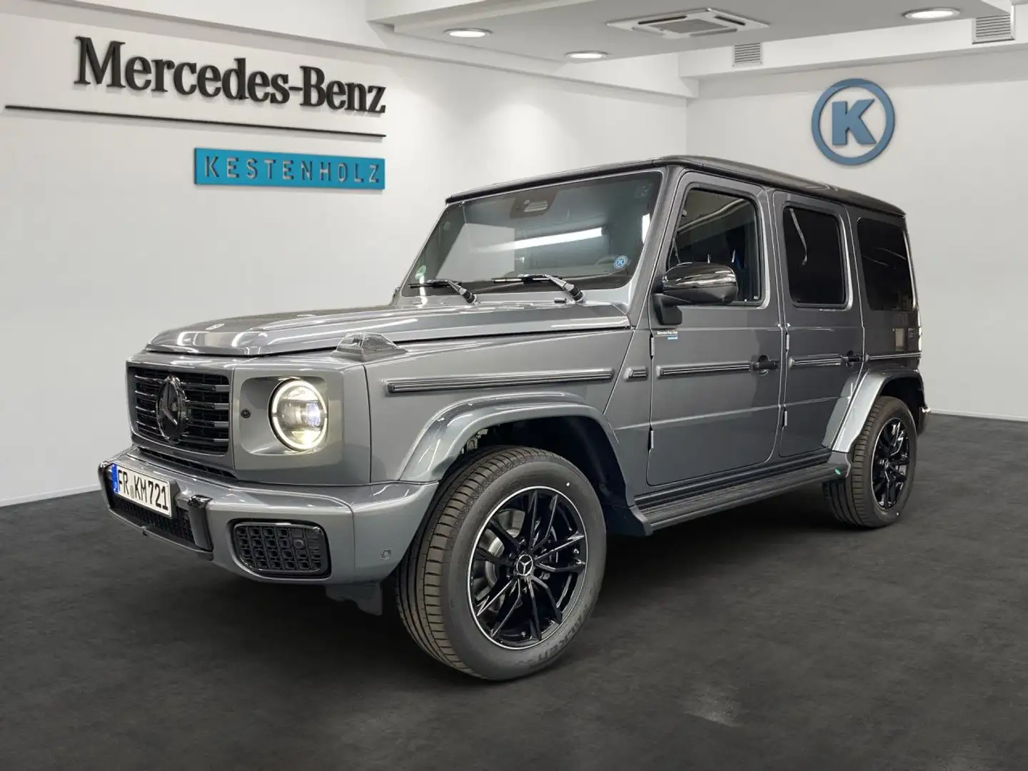 Mercedes-Benz G 450 d AMG+NIGHT+360°+AHK+KEYLESS+MULTIBEAM Сірий - 2