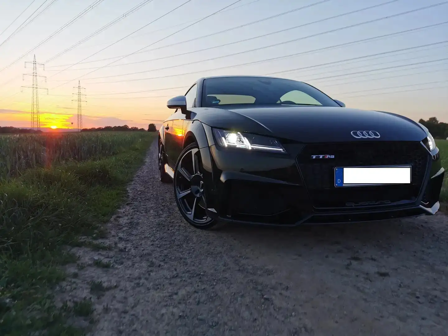 Audi TT RS Coupe Schwarz - 1