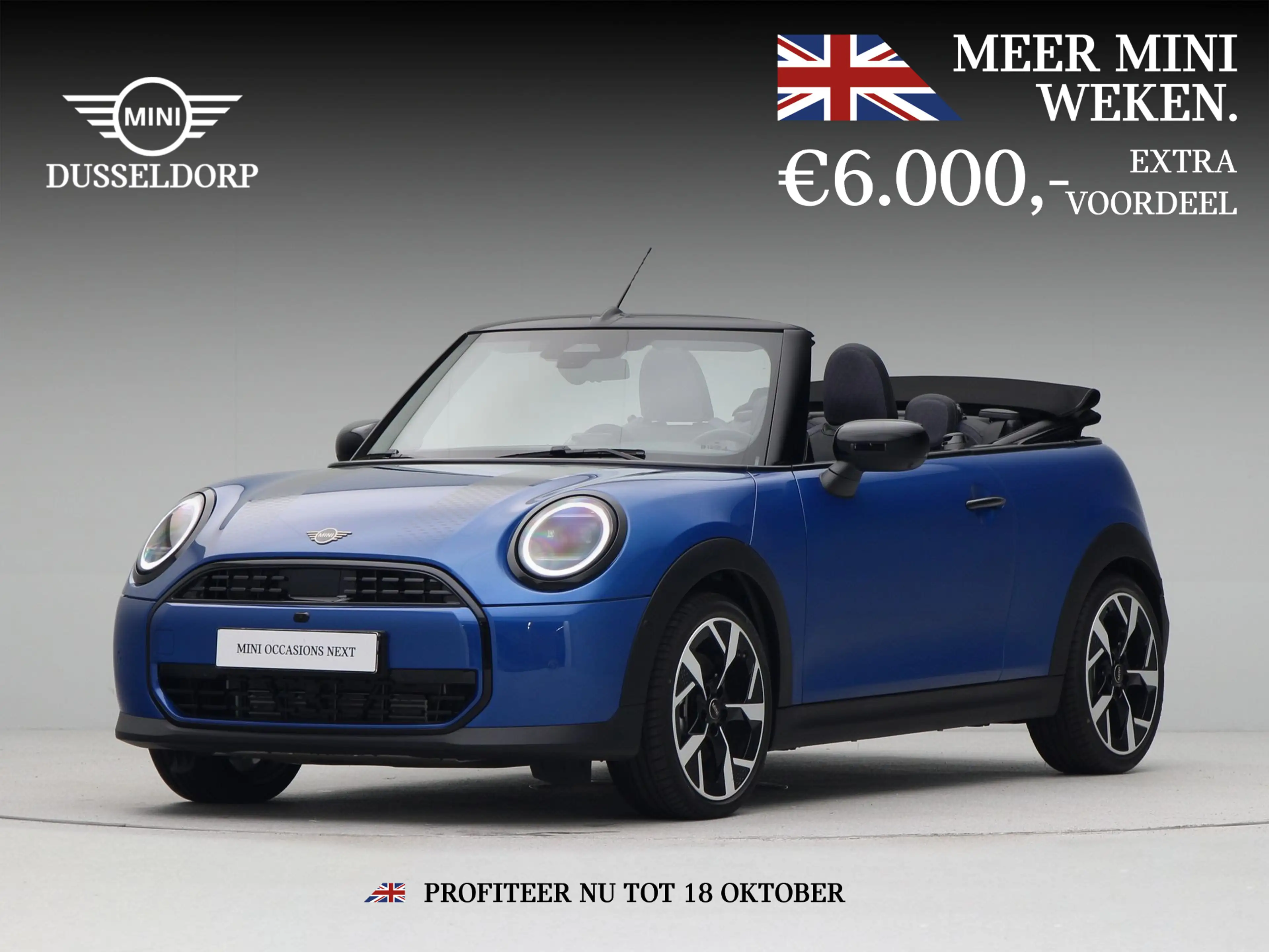 MINI Cooper C Cabrio Classic Pakket L PRIVATE LEASE EUR 730,- (60 mnd/5