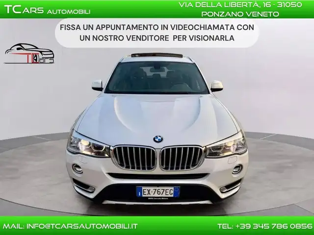 BMW X3 X3 XDRIVE XLINE-KM CERTIFICATI BMW-TETTO APRIBILE