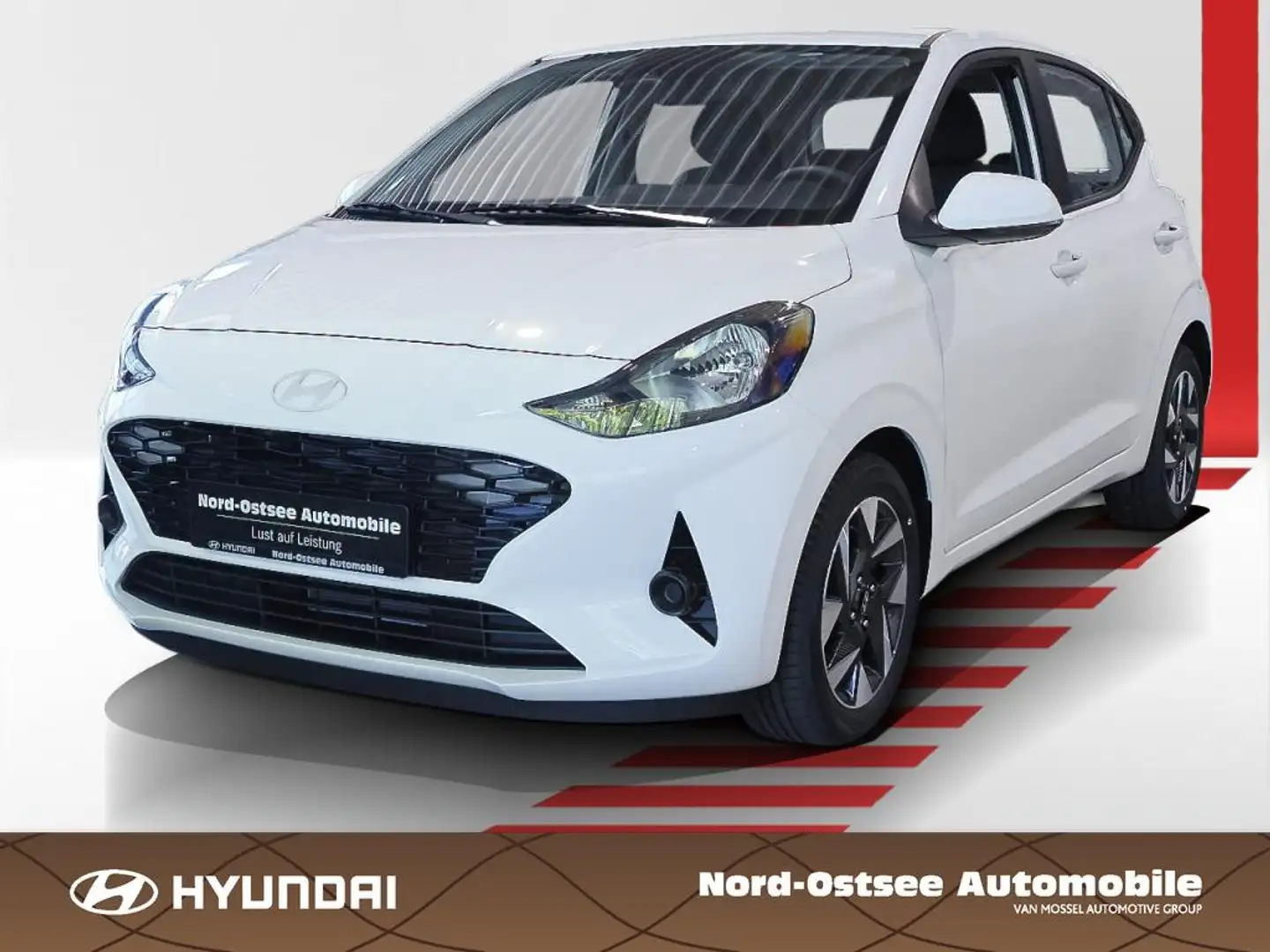 Hyundai i10 Trend CarPlay Navi Kamera SHZ LHZ Tempomat Blanc - 1