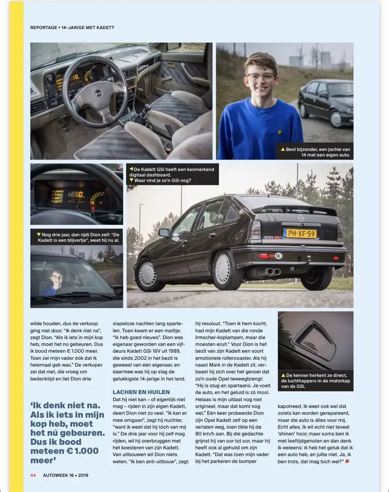 Opel Kadett E 16V GSi | Origineel | Zeldzaam | Uniek |, foto 12