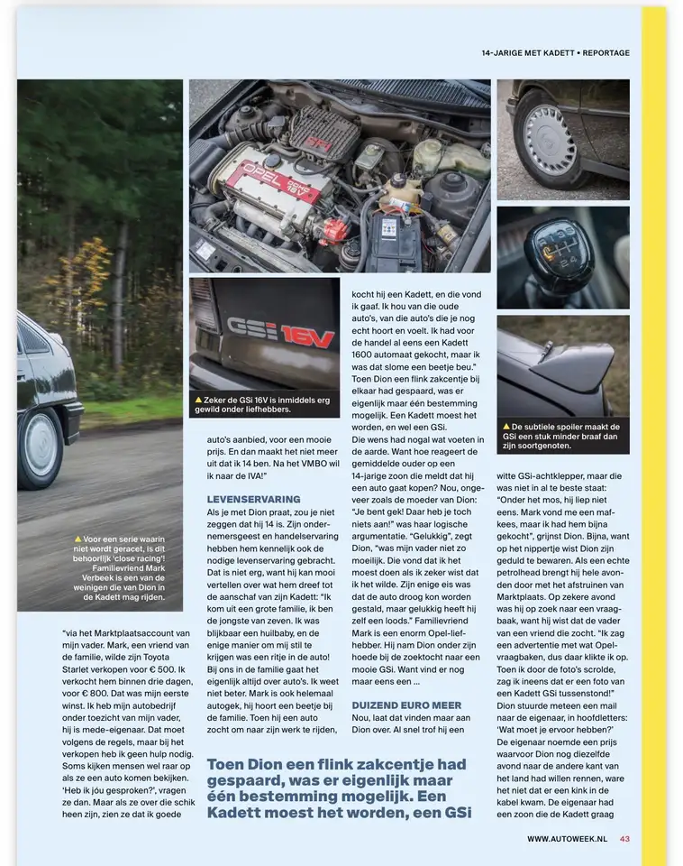 Opel Kadett E 16V GSi | Origineel | Zeldzaam | Uniek |, foto 11