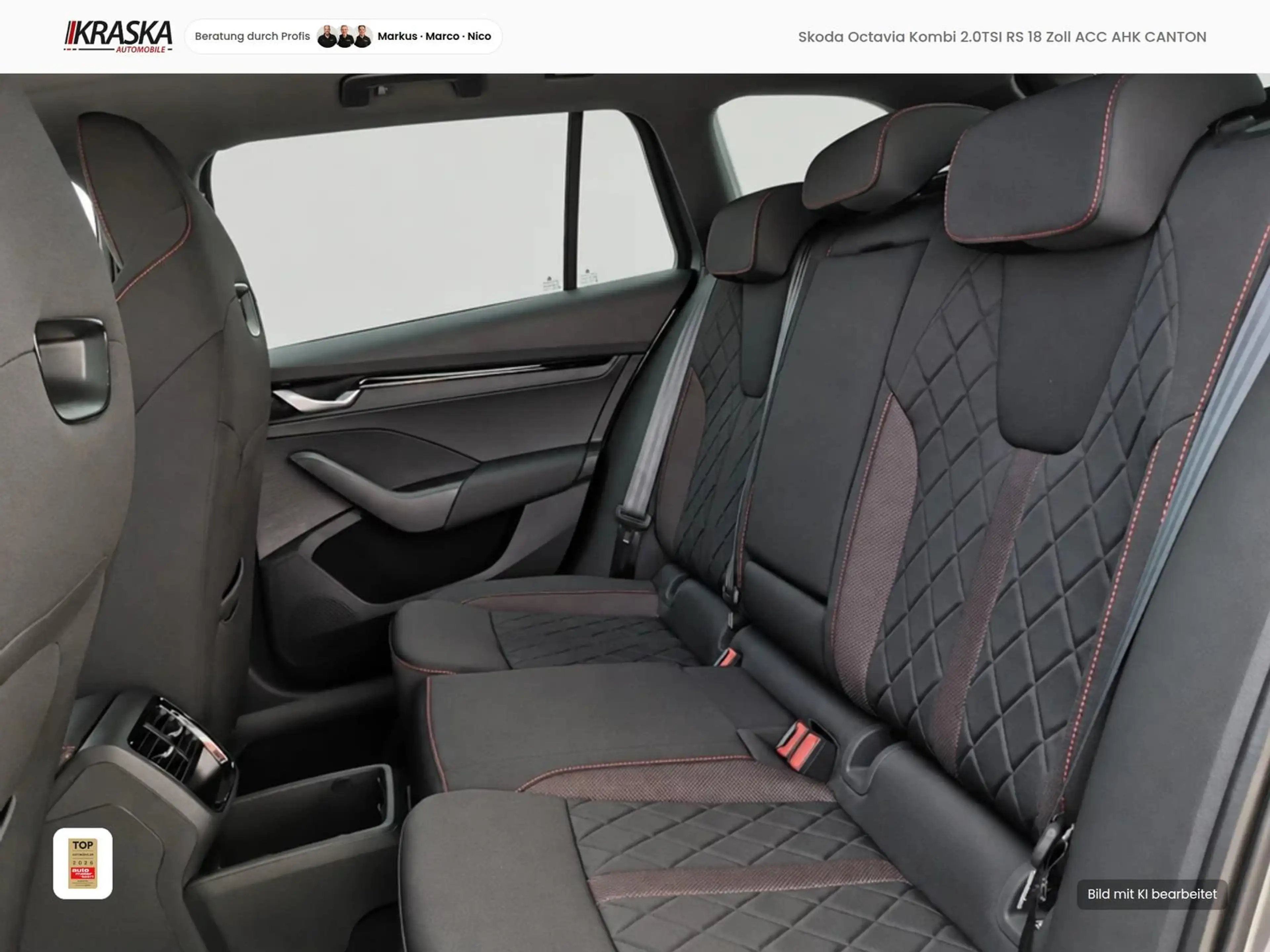 Skoda Octavia Kombi 2.0TSI RS 18 Zoll ACC AHK CANTON — photo 7