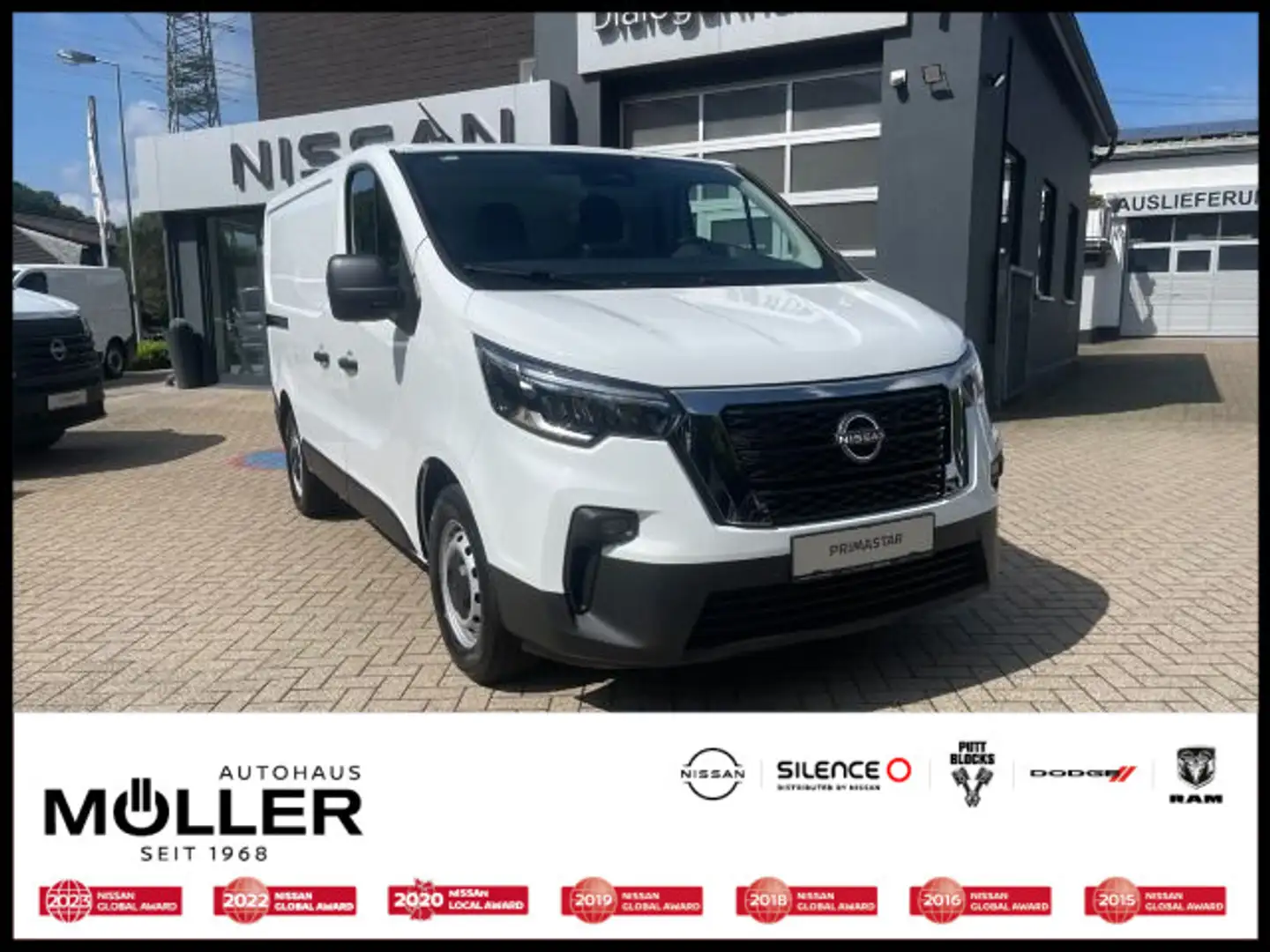 Nissan Primastar Kasten 150PS ATL1H1 2,8T N-Connecta NC Blanco - 1