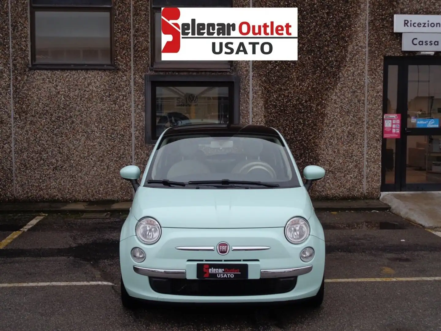 Fiat 500 1.3 MJT 95CV 16v Lounge Verde - 2