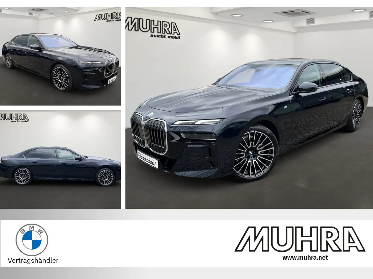 BMW 740 d xDrive 21" Individual Autobahnas. Pano Sthzg. Schwarz - 1