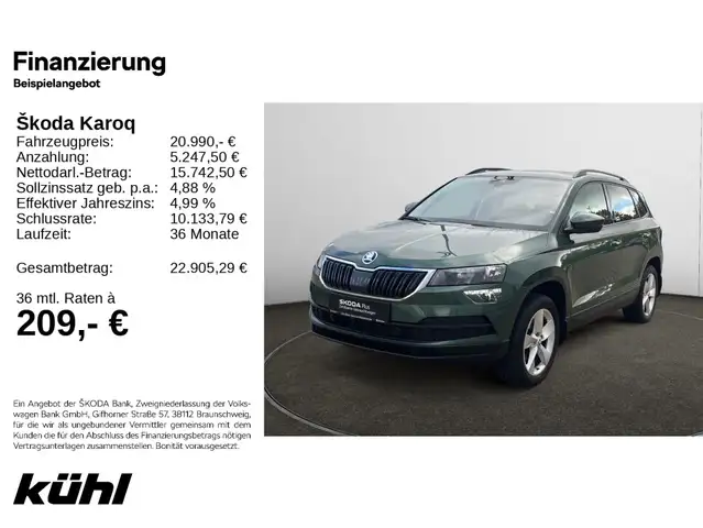 Skoda Karoq 1.5 TSI Ambition Navi,AHK,Pano,PDC,SHZ.,
