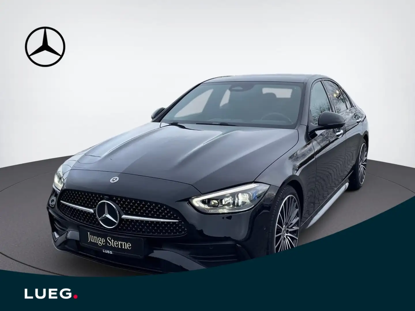 Mercedes-Benz C 180 Augmented Night SpurW 360 AUT DynLicht LED Noir - 1