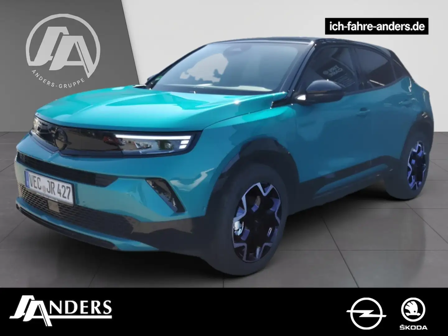 Opel Mokka GS 1.2 Turbo +Navi+SHZ+KlimaA+W-Paket+ViCo Vert - 1