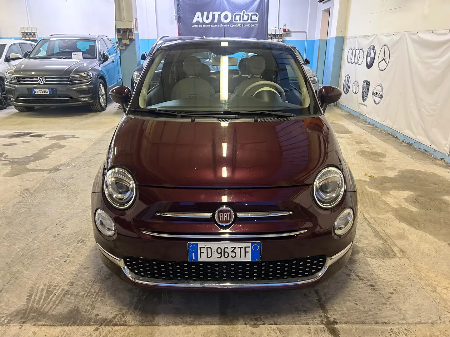 Fiat 500 500 III 2015 1.2 Lounge 69cv Brun - 2