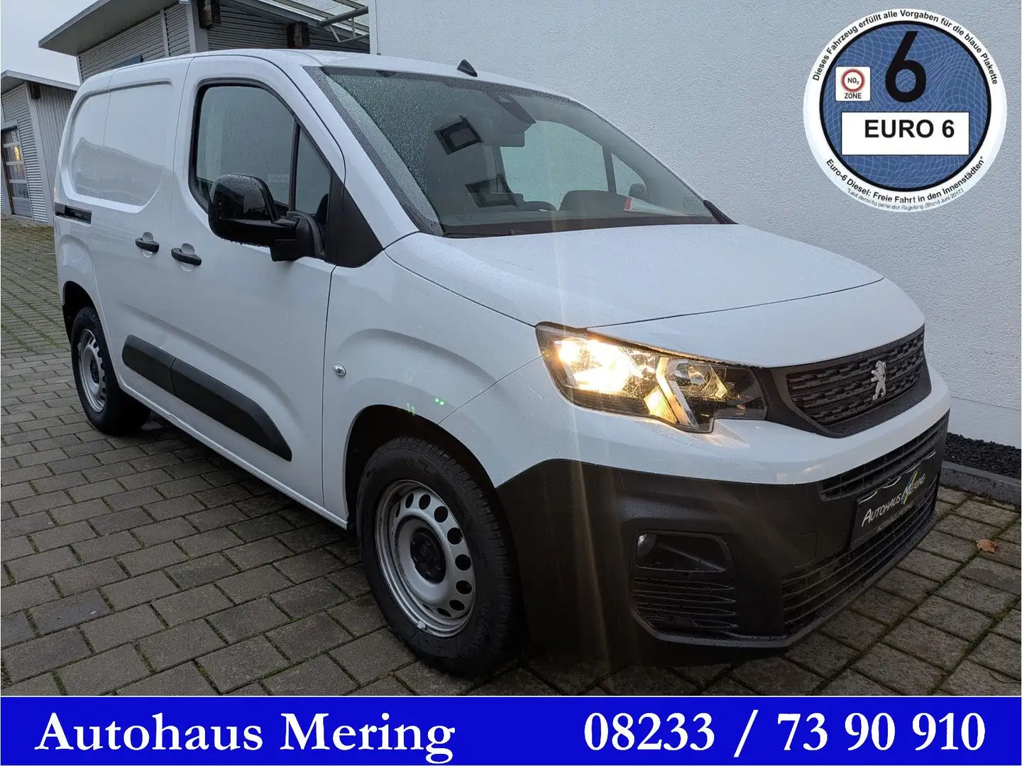 Peugeot Partner Premium AHK Navi Kamera 2xSchiebetüre Weiß - 2