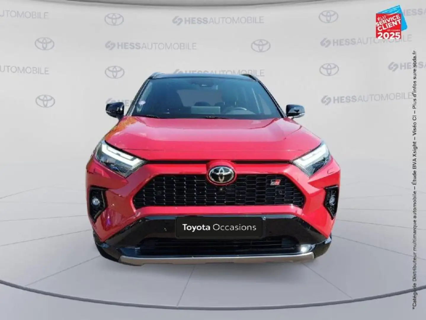 Toyota RAV 4 2.5 Hybride 222ch GR Sport AWD-i MY23 Rouge - 2