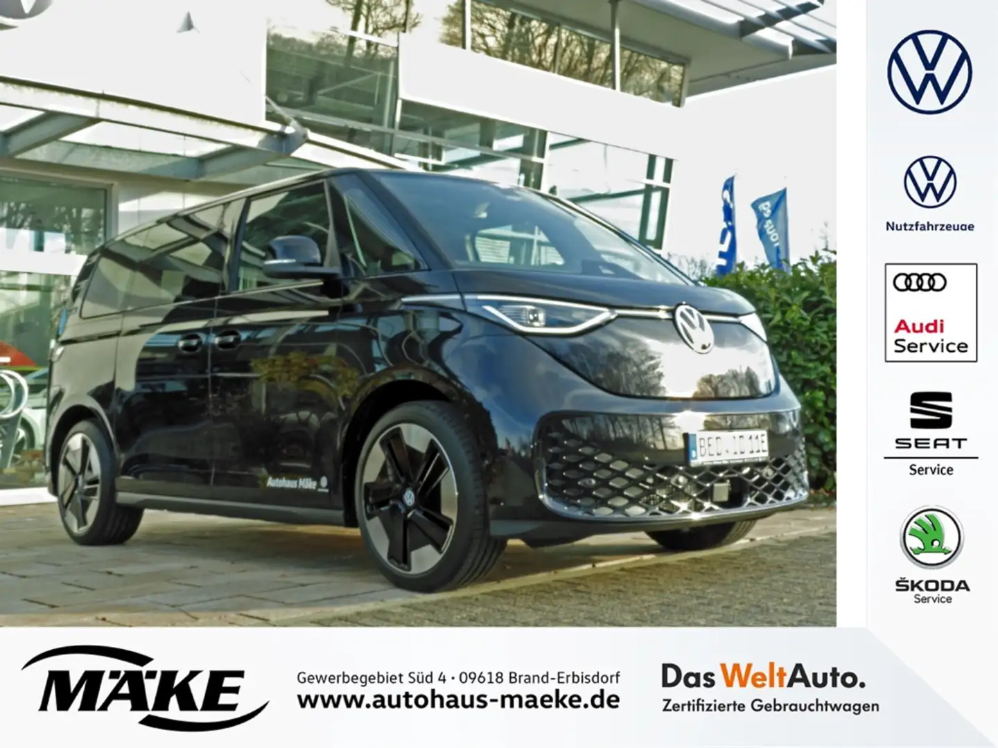 Volkswagen ID. Buzz Pro Komfort-P. RFK AHZV INFO-P.  FAP+ Black - 1
