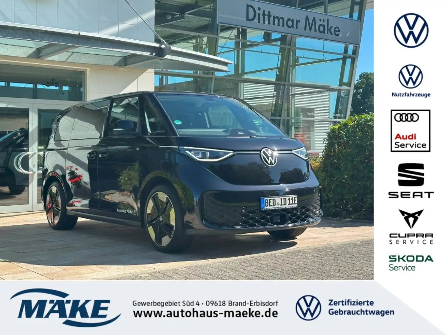 Volkswagen ID. Buzz Pro Komfort-P. RFK AHZV INFO-P.  FAP+ Schwarz - 1