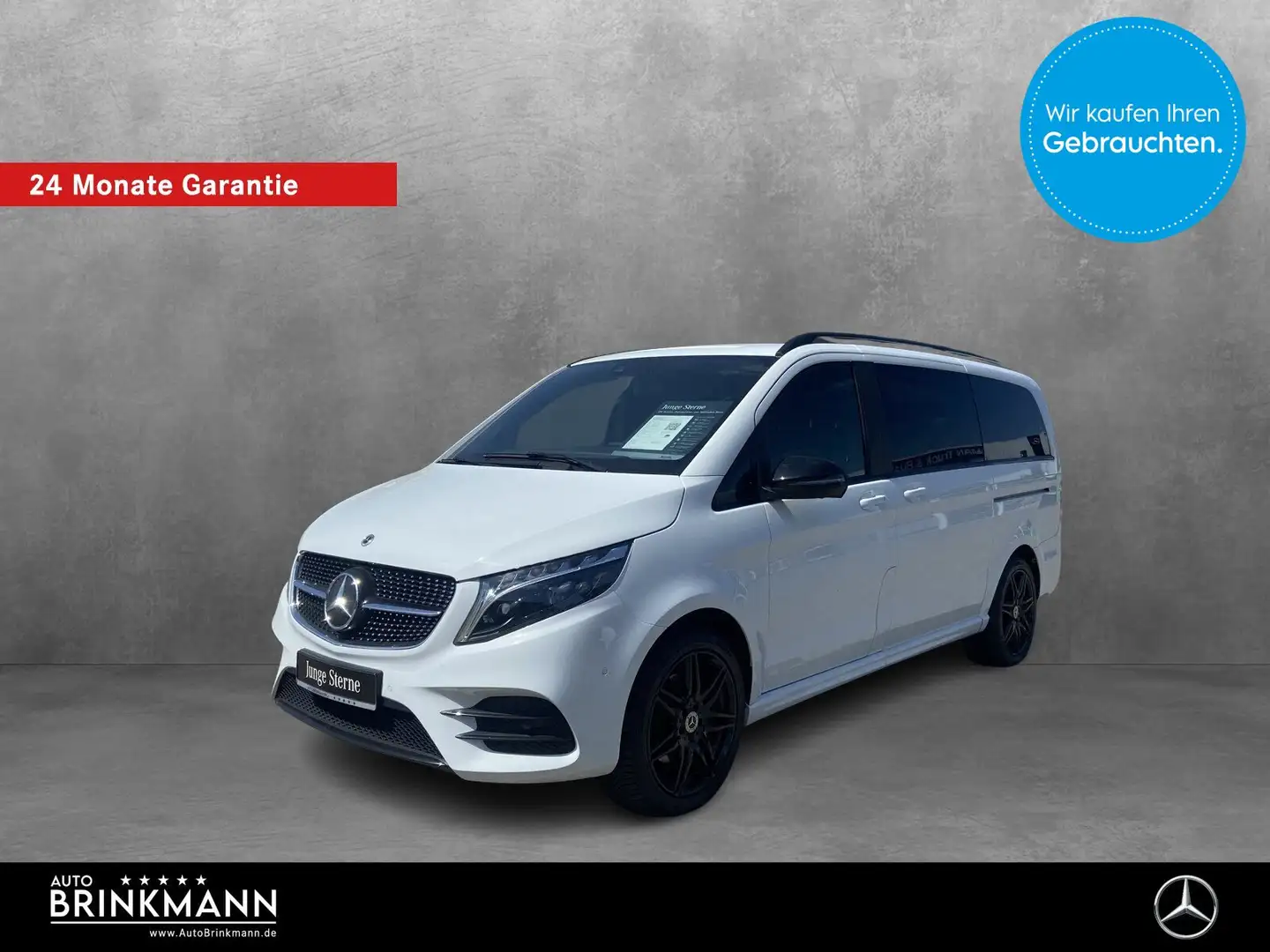 Mercedes-Benz V 300 V 300d AVANTGARDE EDITION Lang AMG/AHK/360/Klima Weiß - 1