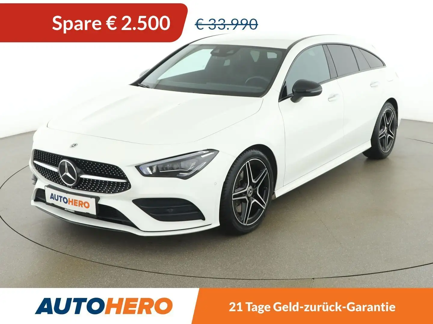 Mercedes-Benz CLA 200 CLA 200 d Shooting Brake AMG Line Aut. *MULTIBEAM* Weiß - 1