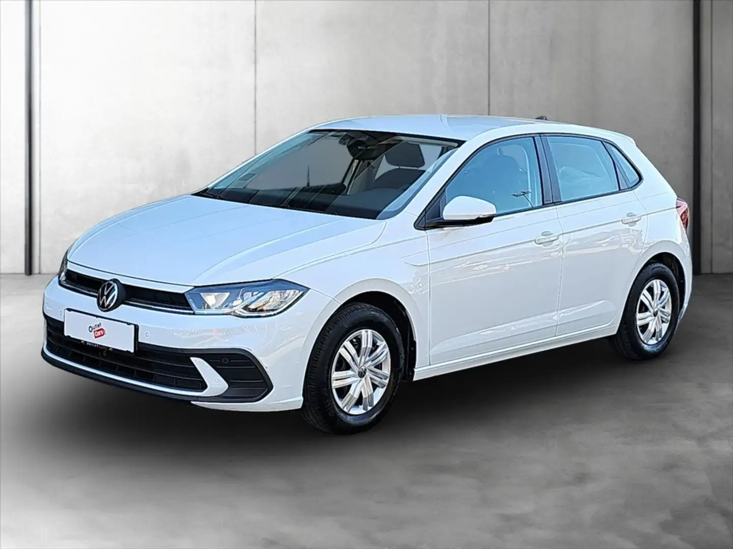 Volkswagen Polo VI 1.0 TSI ASSIST+LED+Virtual+PDC+Facelift Weiß - 2