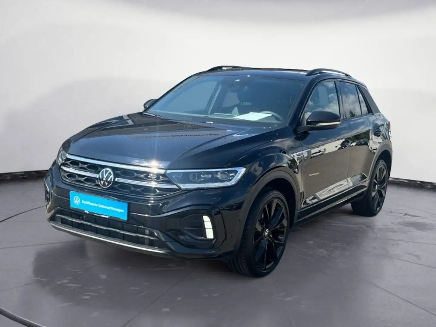 Volkswagen T-Roc 1.5 TSI DSG R-Line AHK Pano DCC Matrix ACC Schwarz - 2