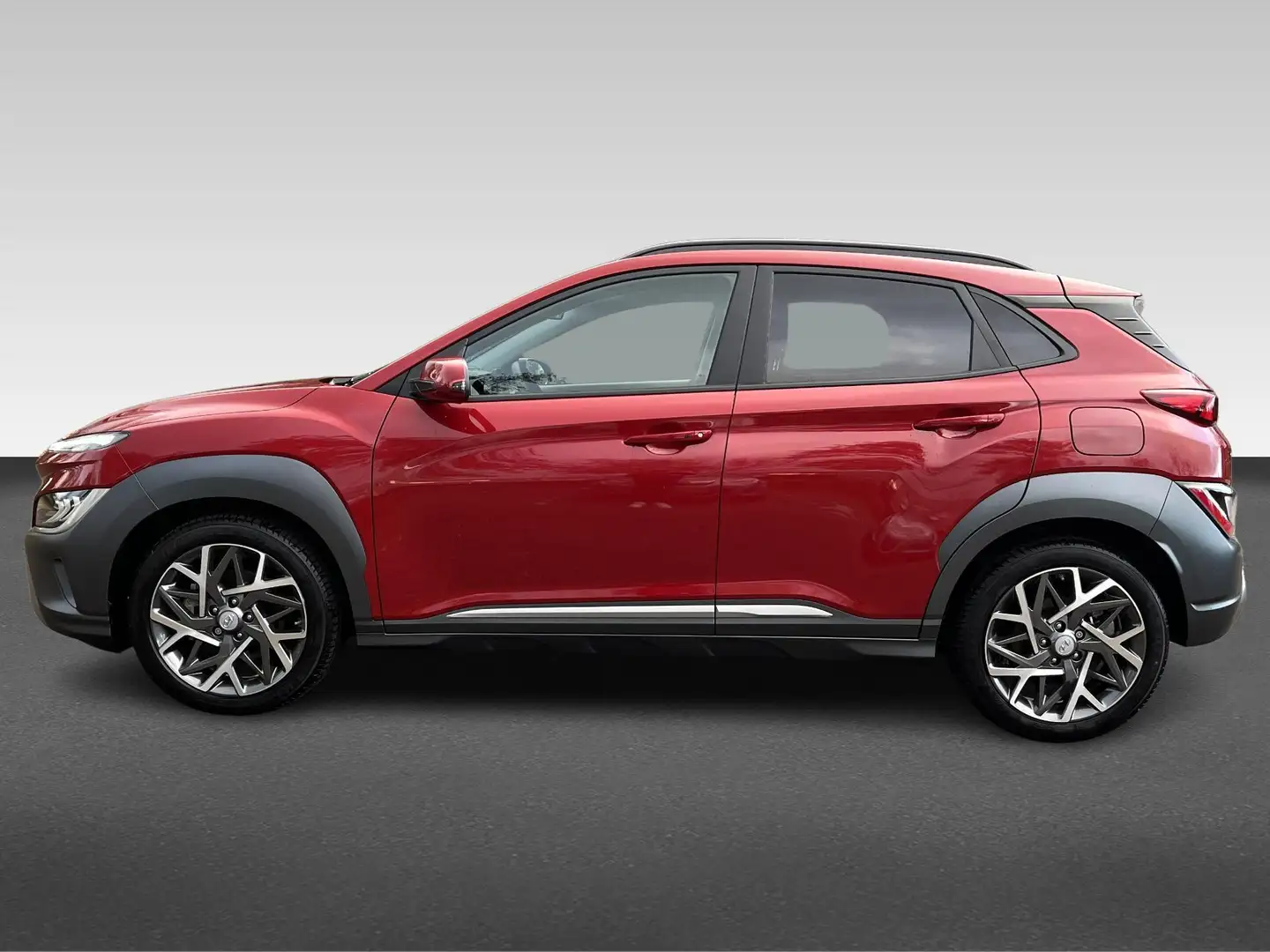 Hyundai KONA 1.6 GDI HEV Premium | Unieke kmstand! Rouge - 2
