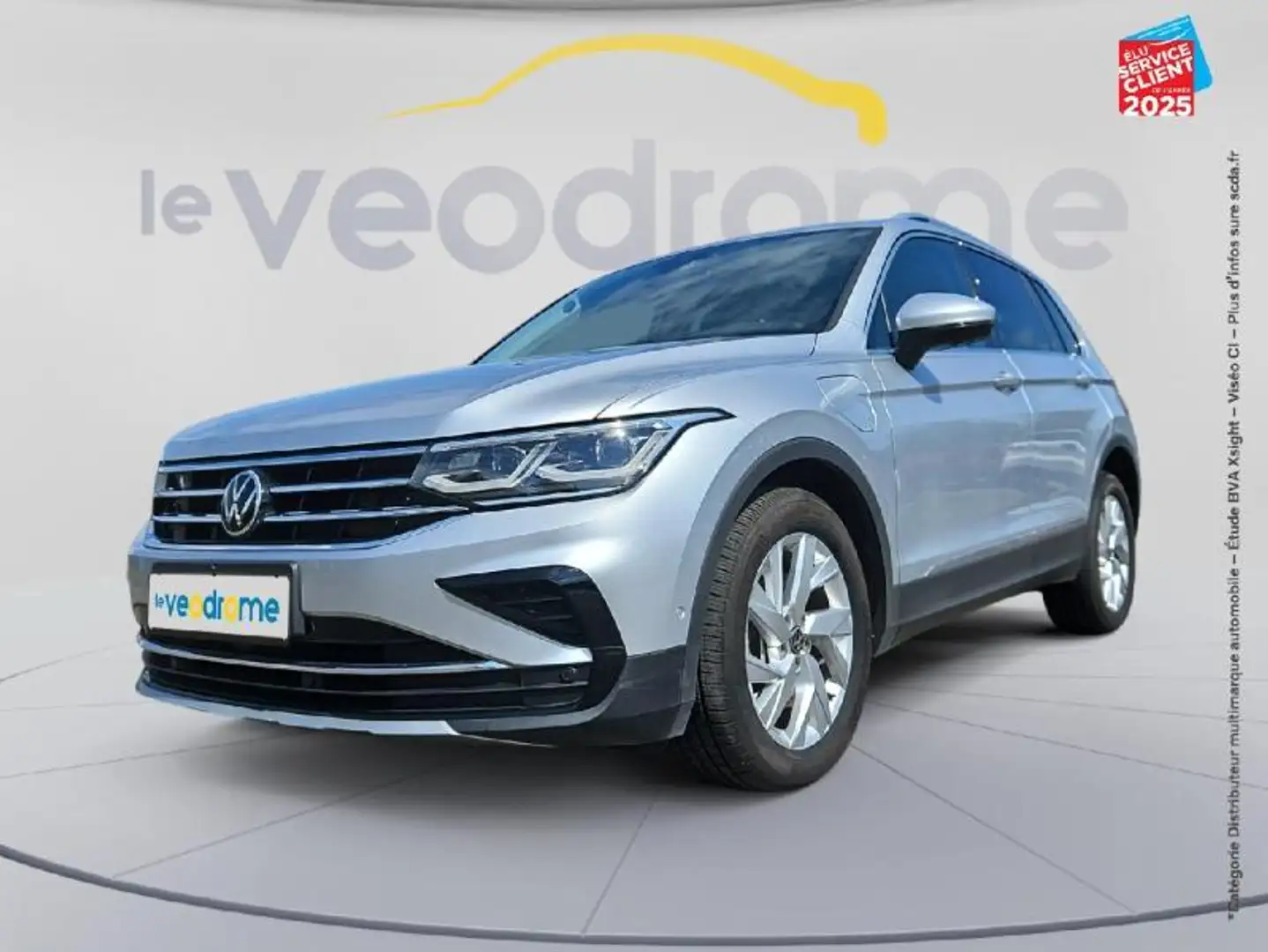 Volkswagen Tiguan 1.4 eHybrid 245ch Elegance DSG6 Gris - 1