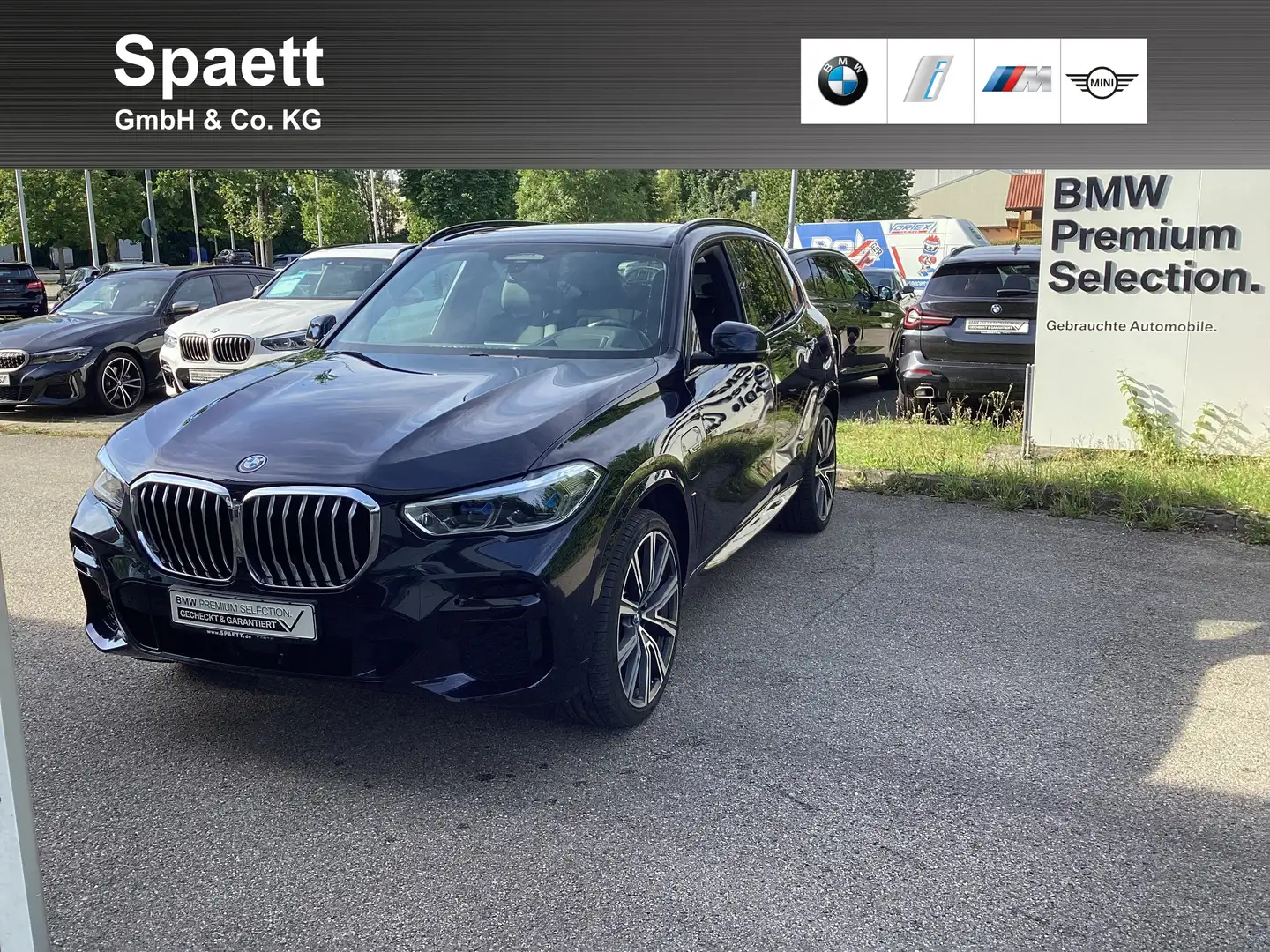BMW X5 xDrive45e M Sportpaket Head-Up HK HiFi DAB Negro - 1