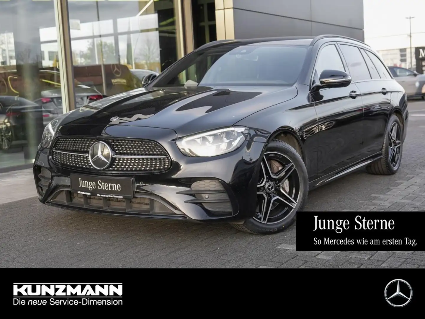 Mercedes-Benz E 300 de T AMG Night MBUX Navi+ Kamera DAB SHZ Noir - 1
