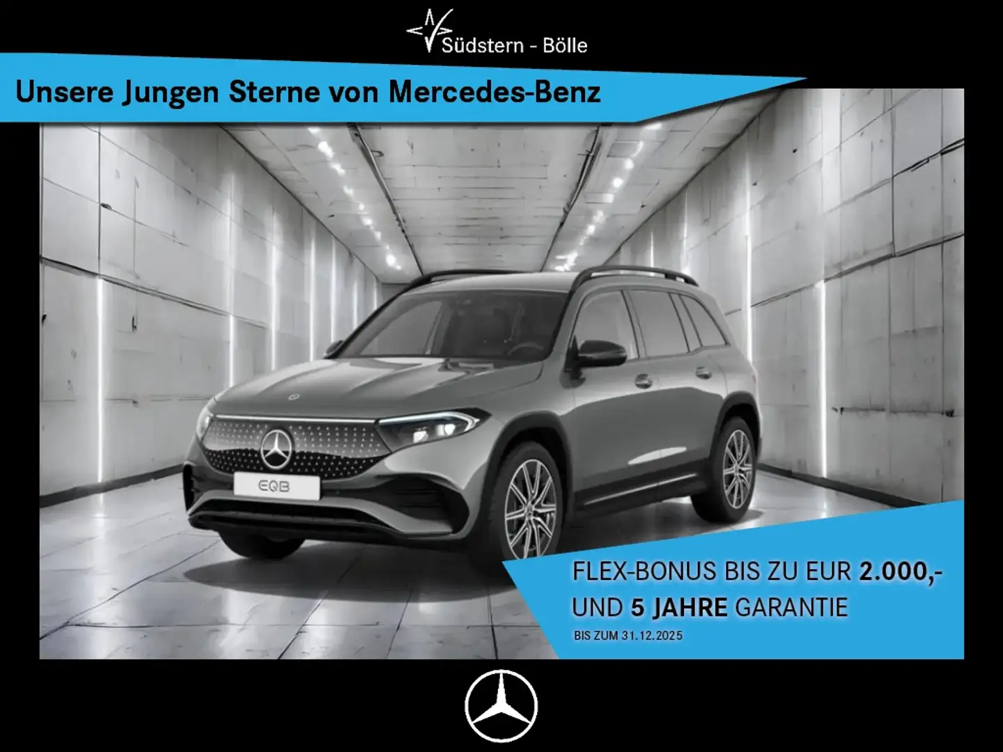 Mercedes-Benz EQB 350 4M AMG+AMBIENTE+NIGHTP.+MBUX+KAMERA+NAVI Gris - 1