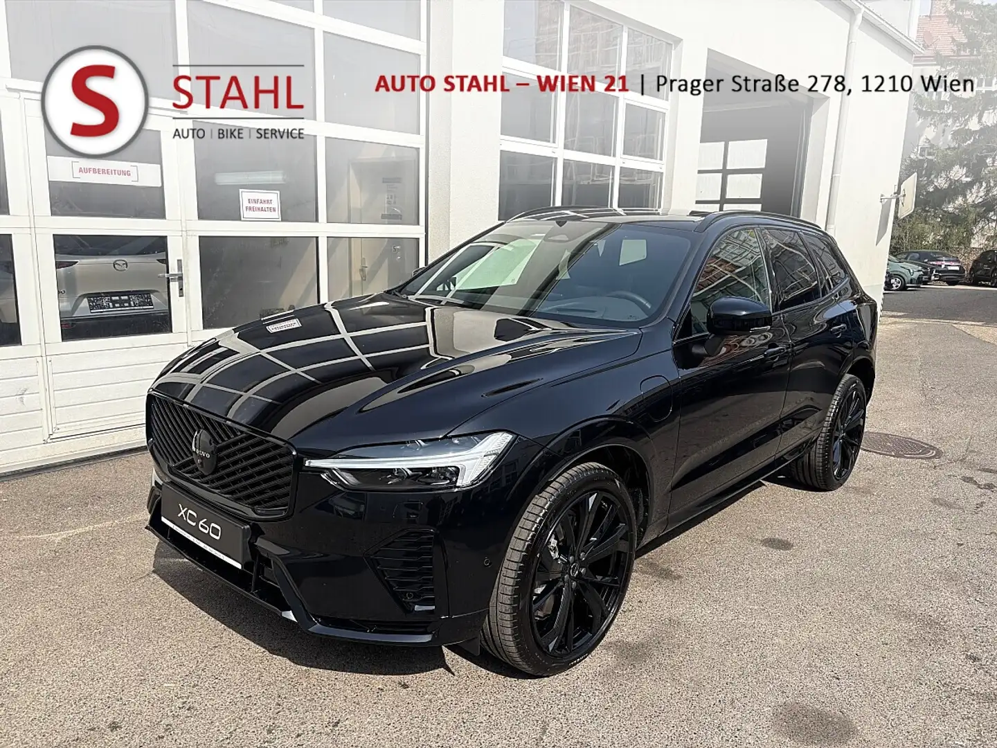 Volvo XC60 T6 AWD PHEV Ultra Black Edition Aut. Auto Stahl... Schwarz - 1