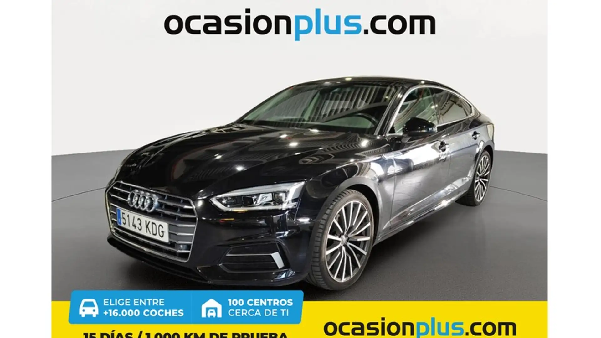 Audi A5 Sportback 2.0TDI Sport S tronic 110kW Negro - 1