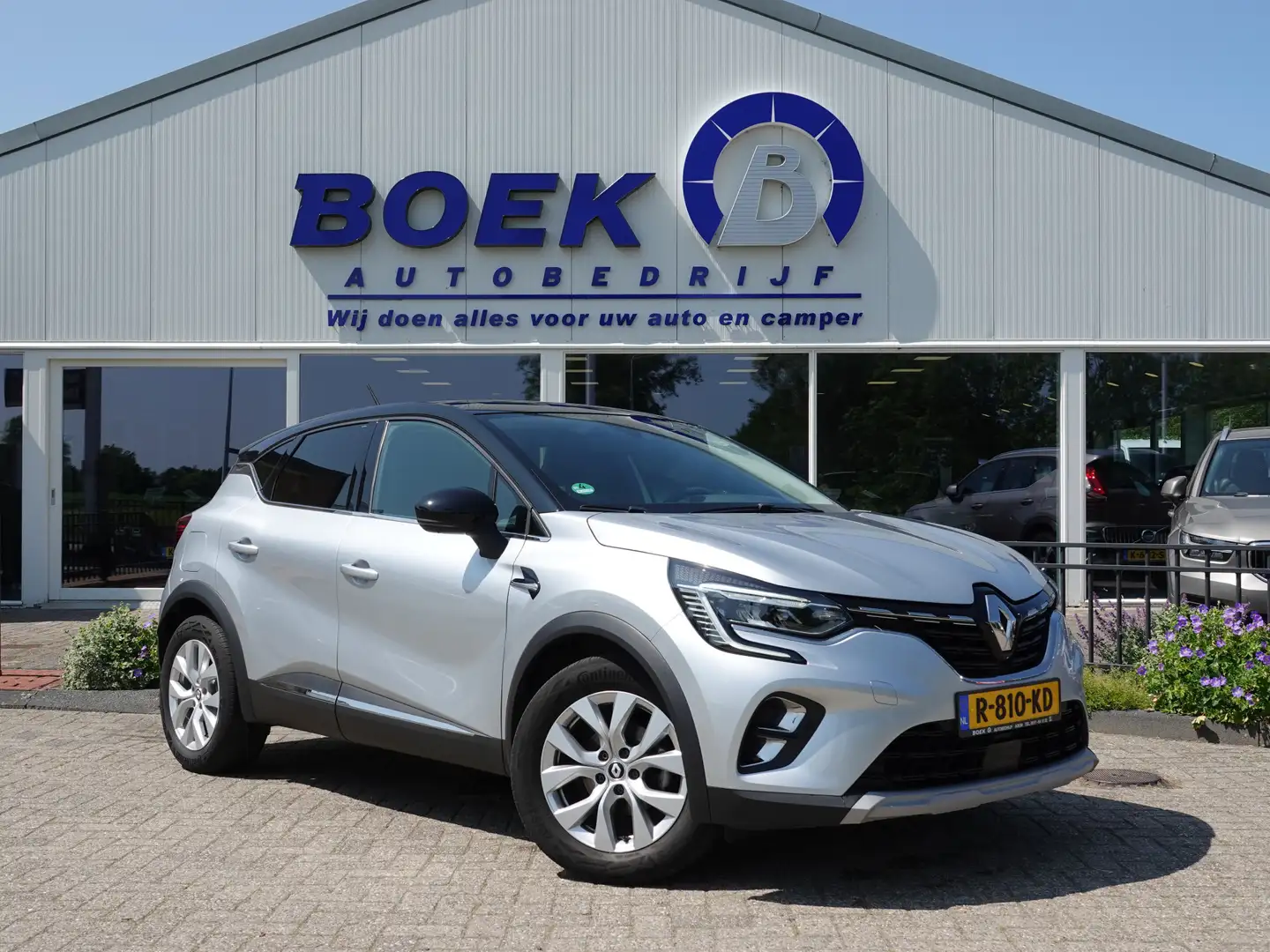 Renault Captur 1.0 TCe 90PK Intens TWO-TONE | NAVI | LMV | ECC | Gris - 1