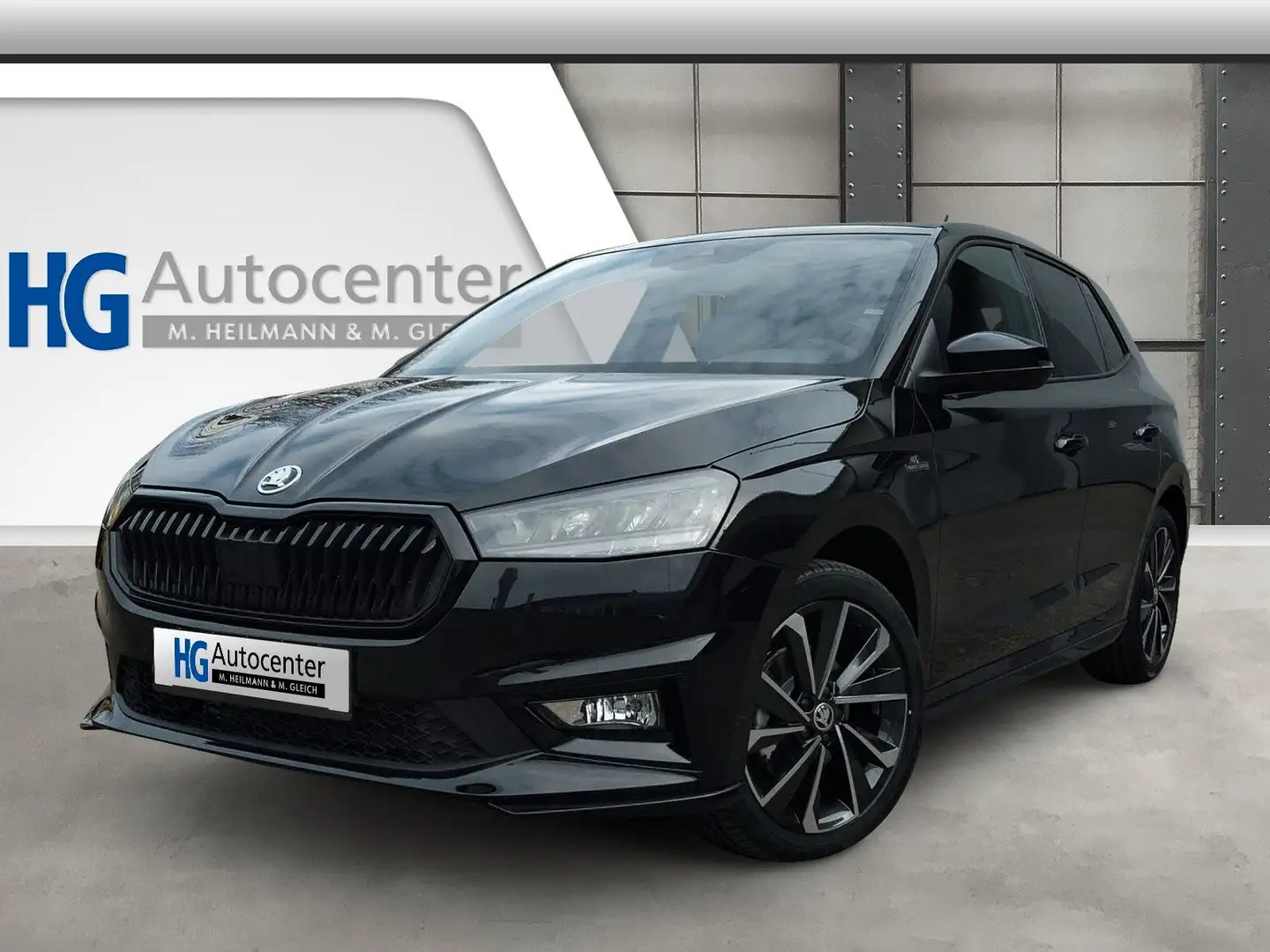 Skoda Fabia 1.0TSI Monte Carlo LED Kamera 5jGar.17Zoll Negro - 1