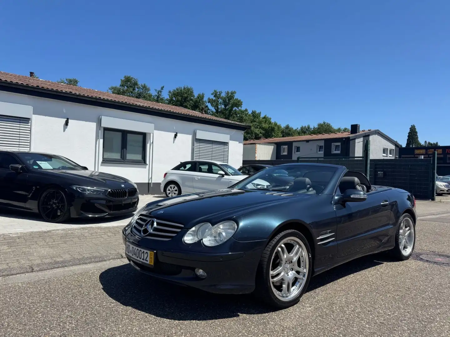 Mercedes-Benz SLR SL Roadster SL 500 TÜV NEU Garantie Zwart - 1
