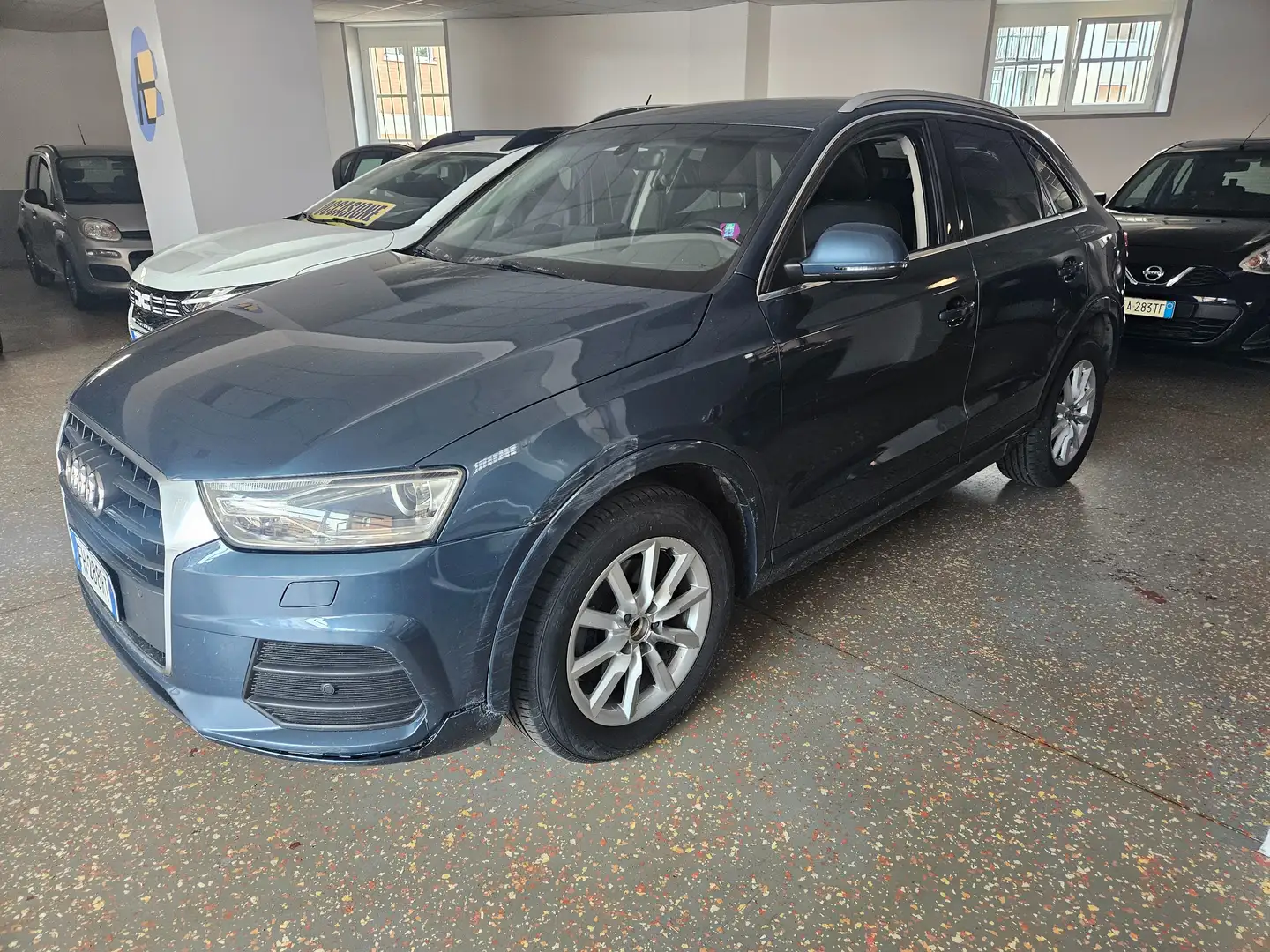 Audi Q3 Q3 I 2015 2.0 tdi Business quattro 150cv s-tronic Blu/Azzurro - 1