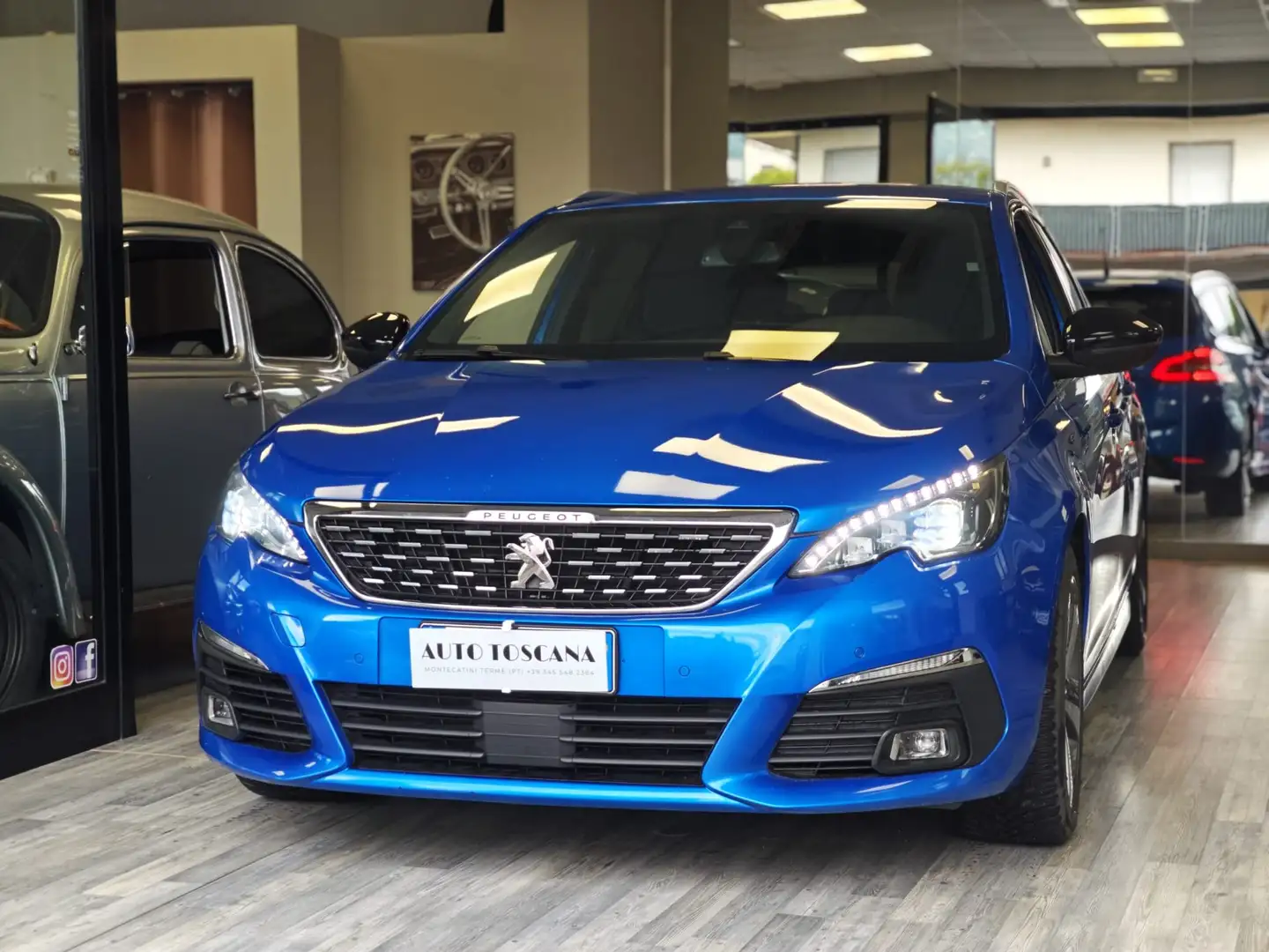 Peugeot 308 308 II 2018 SW SW 1.5 bluehdi GT s Blu/Azzurro - 2
