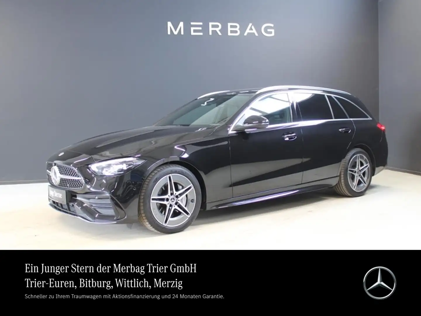 Mercedes-Benz C 300 d T *AMG Advanced AHK Distro Memory Totwin Noir - 1