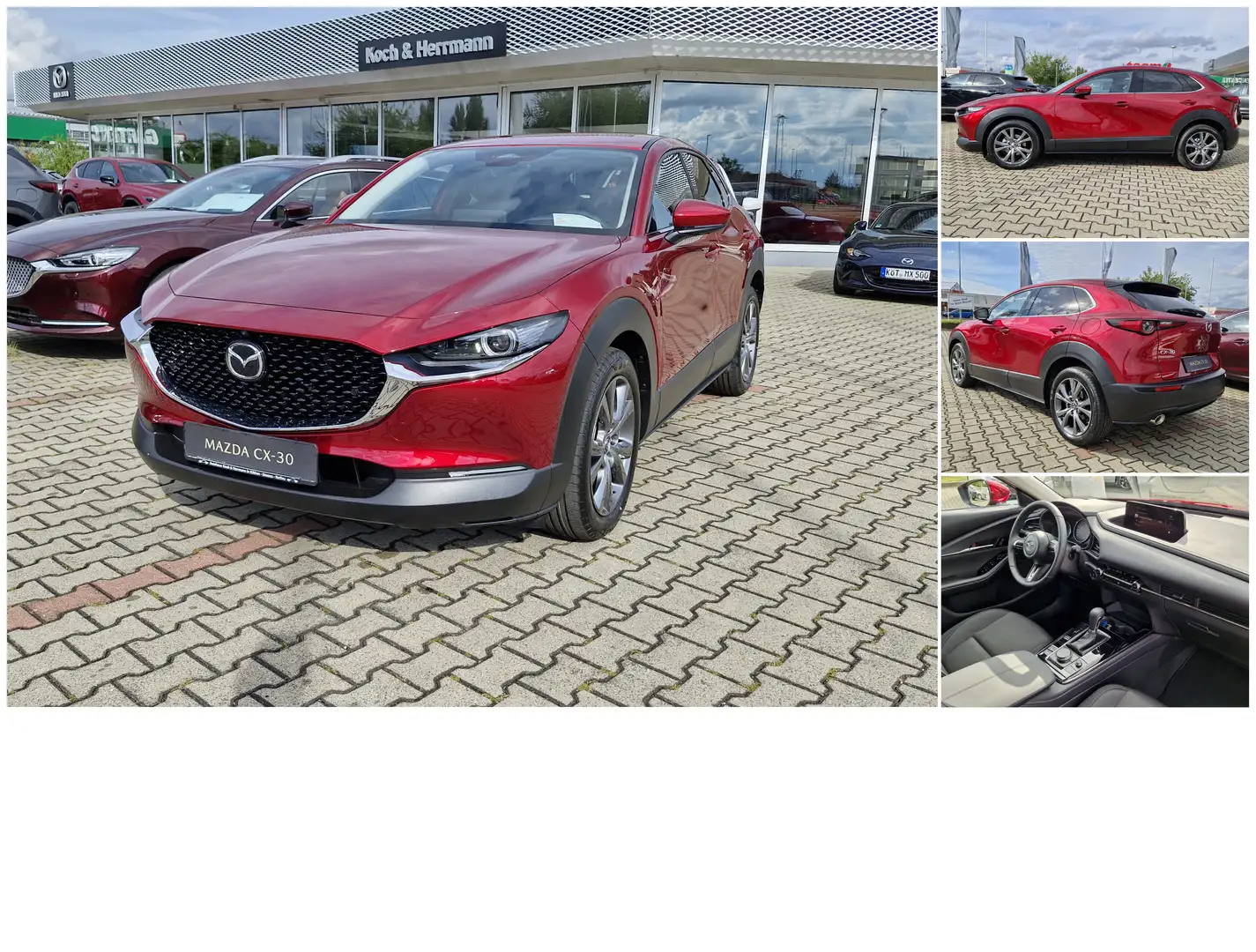 Mazda CX-30 2.0L e-SKYACTIV X 186ps Automatik Exclusive-line M Rouge - 1