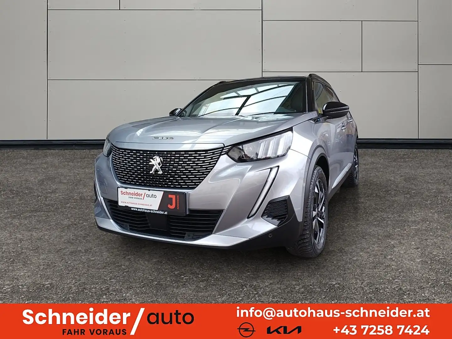 Peugeot e-2008 50kWh GT Grau - 1