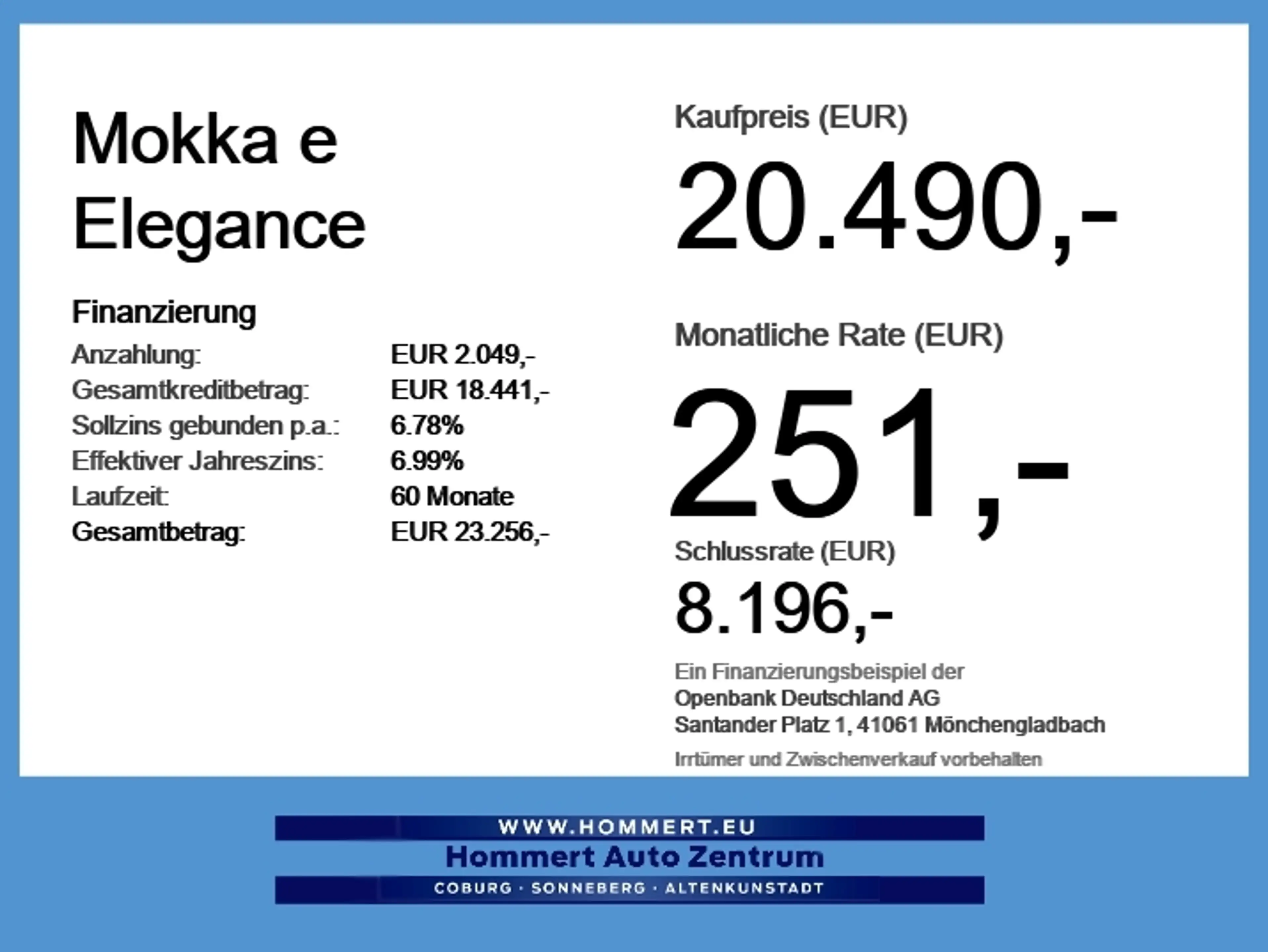 Opel Mokka-E Mokka e Elegance LED+SHZ+Winterp.+Fernlichtass. — photo 3
