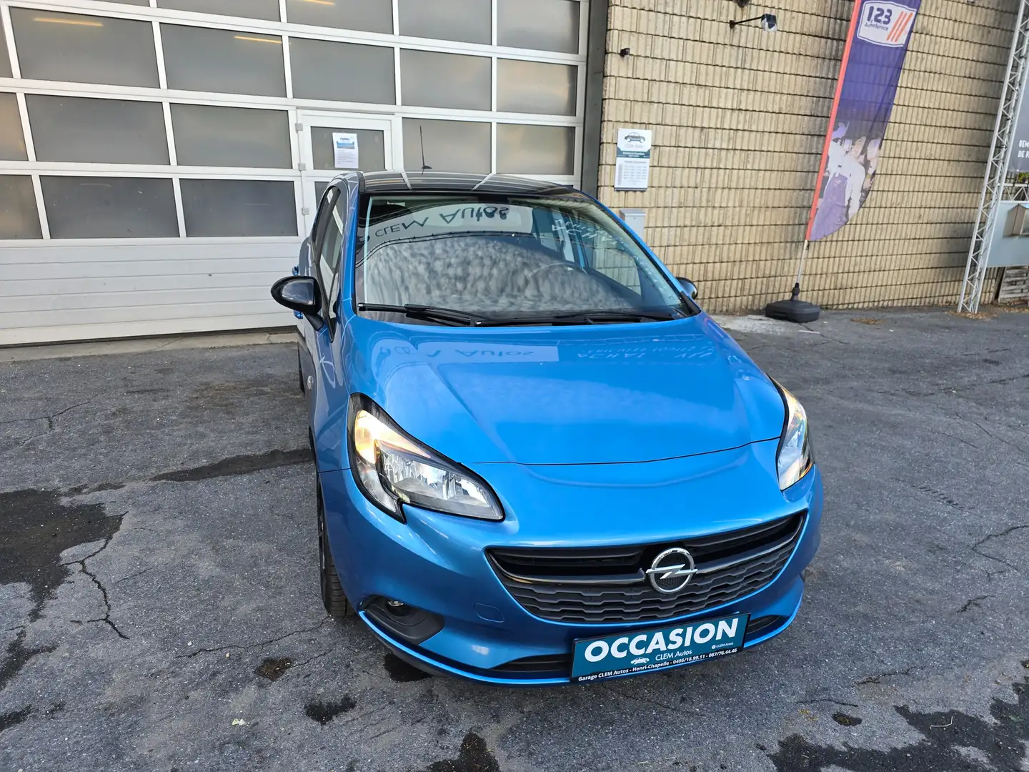 Opel Corsa Corsa 1.4i Black Edition Bleu - 2