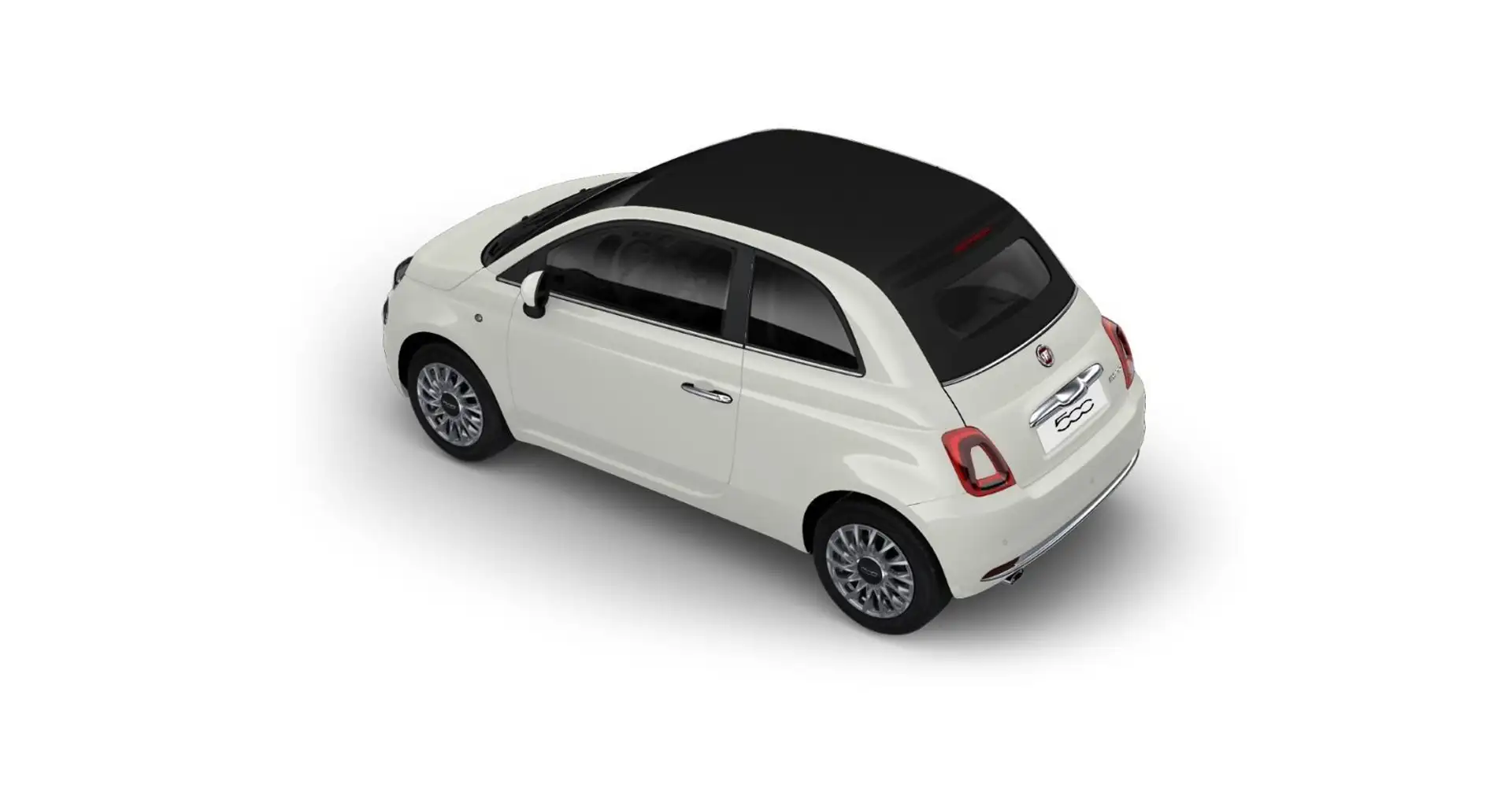Fiat 500C Dolcevita Klimaanlage CarPlay 15" u.v.m. Weiß - 2