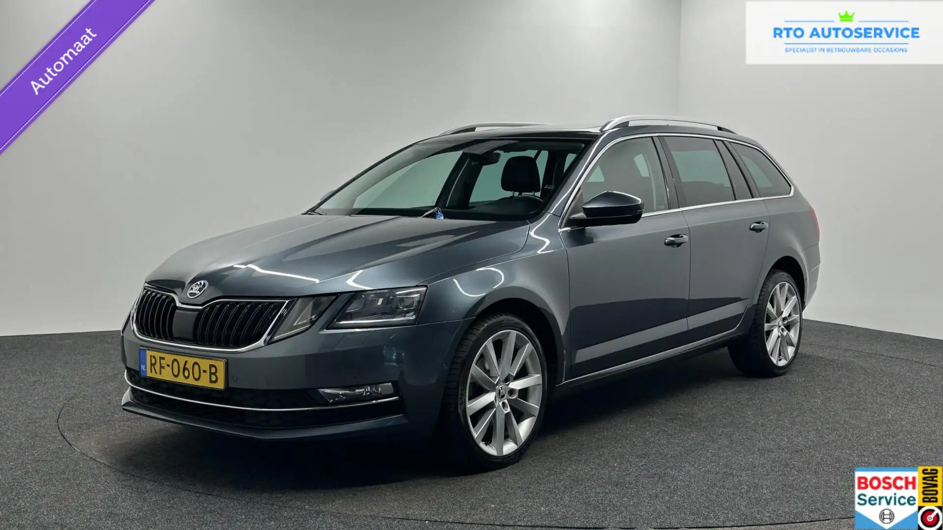 Skoda Octavia Combi 1.4 TSI Greentech Style Business PANO TREKHA Gris - 1